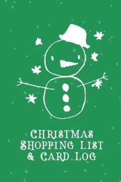 Christmas Shopping List + Card Log - Publishing, Jenily