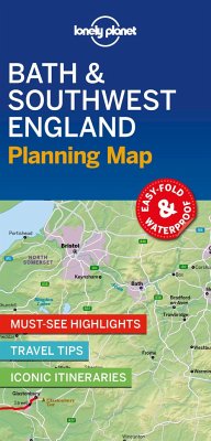 Lonely Planet Bath & Southwest England Planning Map - Lonely Planet