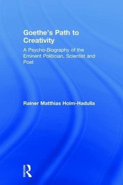 Goethe's Path to Creativity - Holm-Hadulla, Rainer Matthias