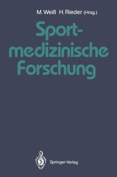 Sportmedizinische Forschung (eBook, PDF)