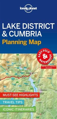 Lonely Planet Lake District & Cumbria Planning Map - Lonely Planet