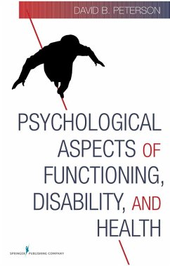 Psychological Aspects of Functioning, Disability, and Health (eBook, ePUB) - Peterson, David B.