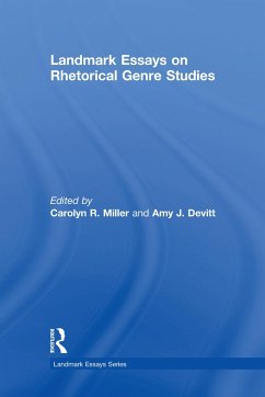 Landmark Essays on Rhetorical Genre Studies