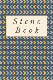 Steno Book: Gregg Shorthand Paper Chevron