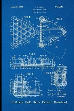 Billiard Ball Rack Patent Notebook - Patent Pending Notebooks
