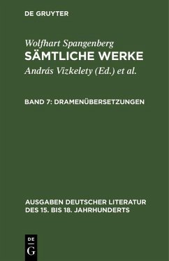 Cover Dramenübersetzungen (eBook, PDF)
