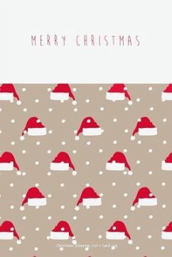 Christmas Shopping List + Card Log - Publishing, Jenily