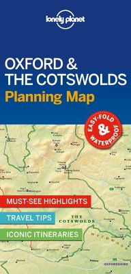 Lonely Planet Oxford & the Cotswolds Planning Map - Lonely Planet