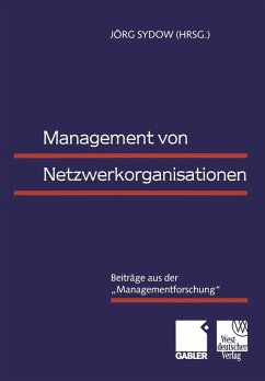 Cover Management von Netzwerkorganisationen (eBook, PDF)
