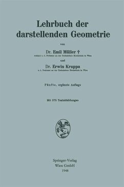 Lehrbuch der darstellenden Geometrie (eBook, PDF) - Müller, Emil; Kruppa, Erwin