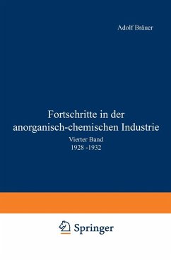 Cover Fortschritte in der anorganisch-chemischen Industrie (eBook, PDF)