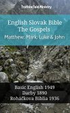 English Slovak Bible - The Gospels - Matthew, Mark, Luke and John (eBook, ePUB) English Slovak Bible - The Gospels - Matthew, Mark, Luke and John (eBook, ePUB)