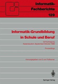 Informatik-Grundbildung in Schule und Beruf (eBook, PDF)