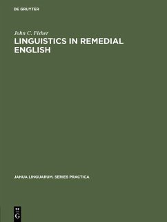 Linguistics in remedial English (eBook, PDF) - Fisher, John C.