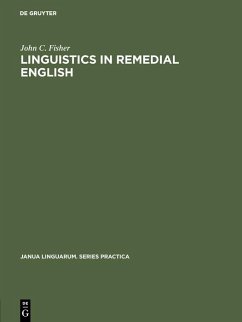 Cover Linguistics in remedial English (eBook, PDF)