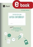Step by step zum guten Unterricht (eBook, PDF)