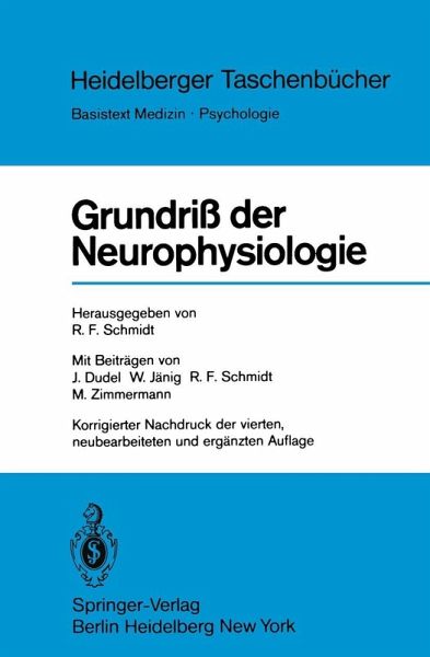 Grundriß der Neurophysiologie (eBook, PDF) Grundriß der Neurophysiologie (eBook, PDF)