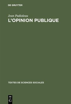 Cover L'opinion publique (eBook, PDF)