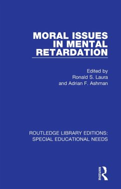 Cover Moral Issues in Mental Retardation (eBook, ePUB)