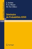 Seminaire de Probabilites XXVII (eBook, PDF)