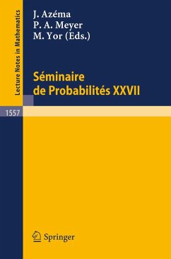 Seminaire de Probabilites XXVII (eBook, PDF)