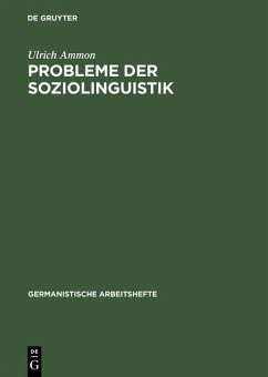 Cover Probleme der Soziolinguistik (eBook, PDF)