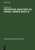 Metrische Analysen zu Vergil Aeneis Buch III (eBook, PDF)