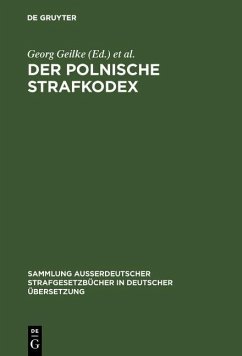Der polnische Strafkodex (eBook, PDF)