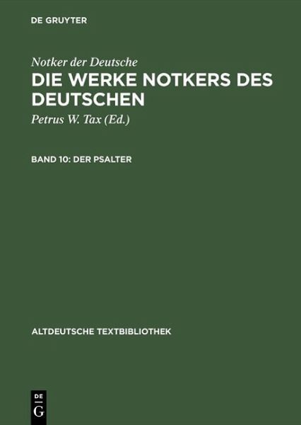 Der Psalter (eBook, PDF) Der Psalter (eBook, PDF)