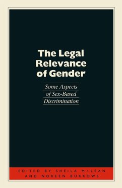 Cover The Legal Relevance of Gender (eBook, PDF)