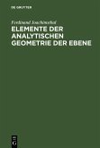 Elemente der analytischen Geometrie der Ebene (eBook, PDF)