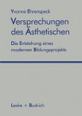 Versprechungen des Ästhetischen (eBook, PDF)