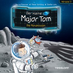 Der kleine Major Tom. Hörspiel 3. Die Mondmission (MP3-Download) - Flessner, Bernd; Schilling, Peter