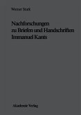 Nachforschungen zu Briefen und Handschriften Immanuel Kants (eBook, PDF)