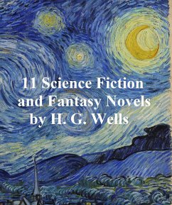 Cover H.G. Wells: 11 science fiction and fantasy novels (eBook, ePUB)