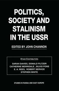 Politics, Society and Stalinism in the USSR (eBook, PDF)