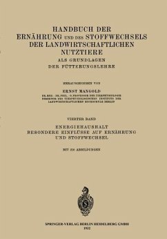 Cover Energiehaushalt. Besondere Einflüsse auf Ernährung und Stoffwechsel (eBook, PDF)