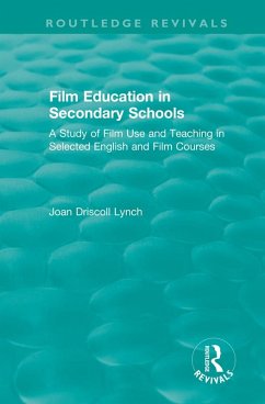 Cover Film Education in Secondary Schools (1983) (eBook, ePUB)
