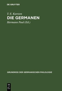Die Germanen (eBook, PDF) - Karsten, T. E.