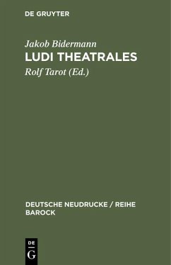 Cover Ludi theatrales (eBook, PDF)