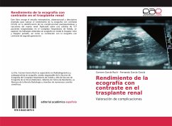 Rendimiento de la ecografía con contraste en el trasplante renal - García Roch, Carmen;García García, Fernando
