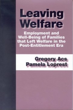 Cover Leaving Welfare (eBook, PDF)