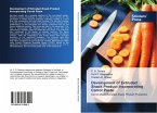 Development of Extruded Snack Product Incorporating Carrot Paste