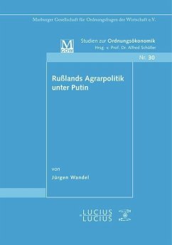Cover Rußlands Agrarpolitik unter Putin (eBook, PDF)