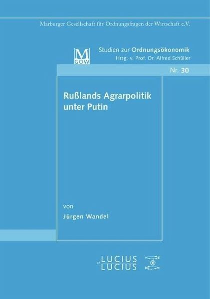 Rußlands Agrarpolitik unter Putin (eBook, PDF) Rußlands Agrarpolitik unter Putin (eBook, PDF)