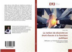 La notion de diversité en droit d'accès à la fonction publique - Haba, Maxim