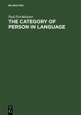 The Category of Person in Language (eBook, PDF)