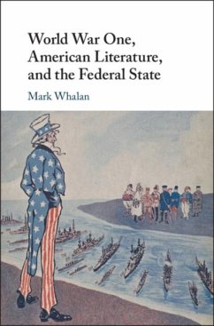 Cover World War One, American Literature, and the Federal State (eBook, PDF)