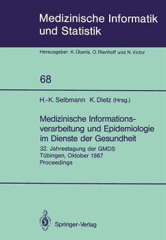 Cover Medizinische Informationsverarbeitung und Epidemiologie im Dienste der Gesundheit (eBook, PDF)