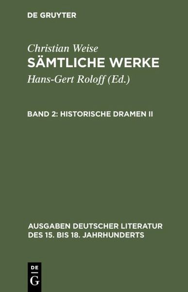 Historische Dramen II (eBook, PDF) Historische Dramen II (eBook, PDF)
